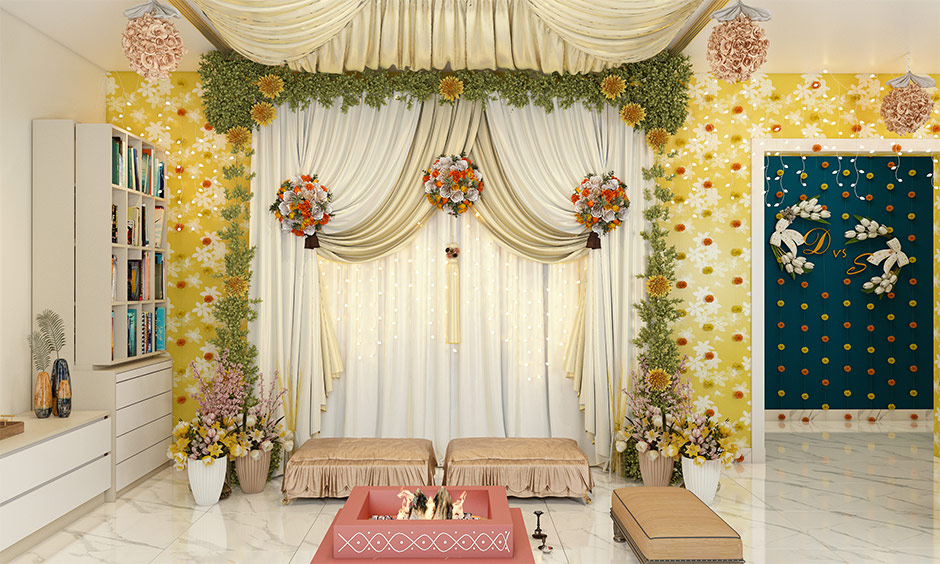 Wedding decoration ideas at home apt for a simple home wedding